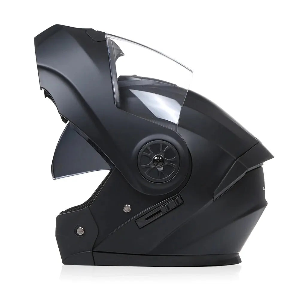 BLD Dual Lens Flip-Up Modular Motorcycle Helmet