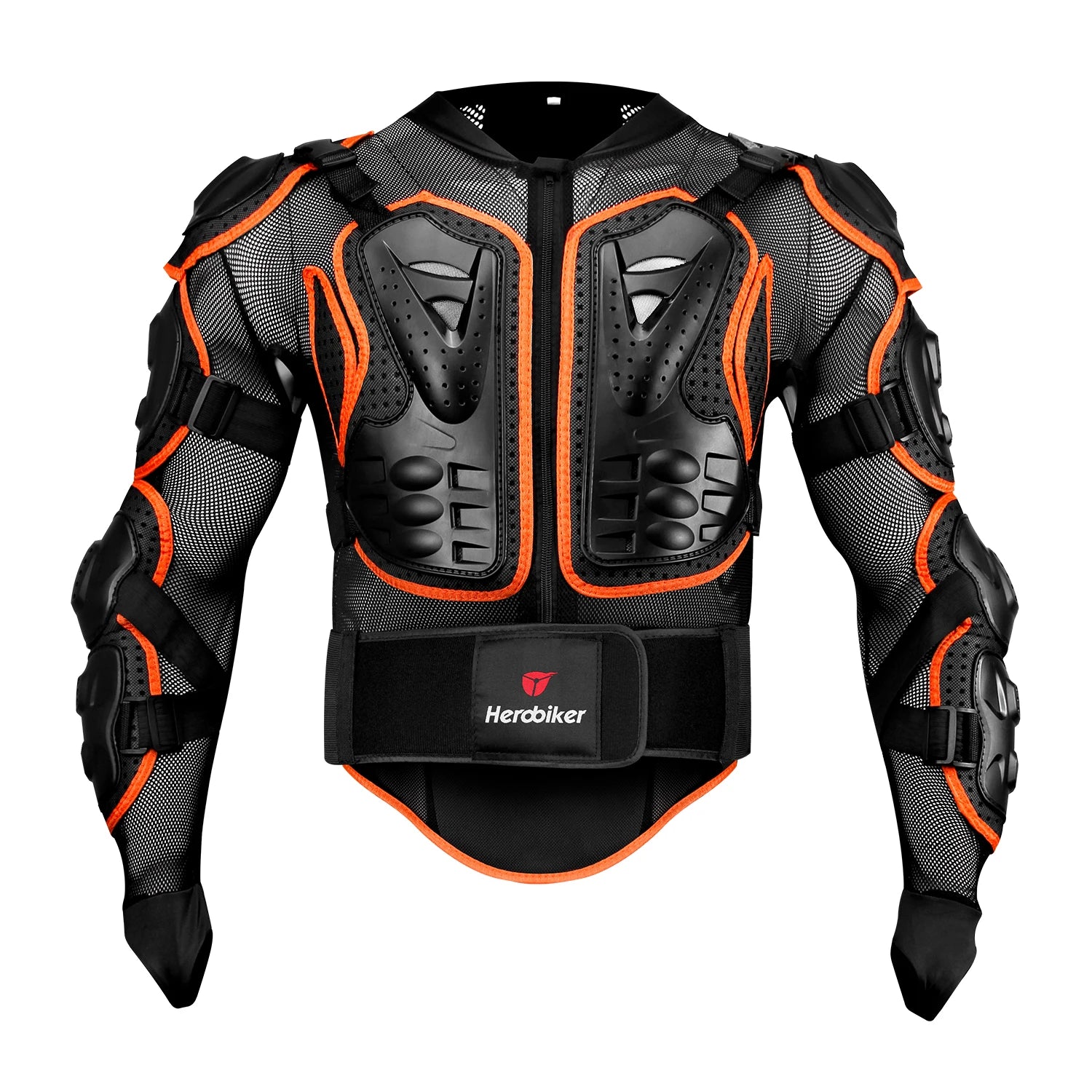 Motorcycle Body Armor Jacket with Neck Protection