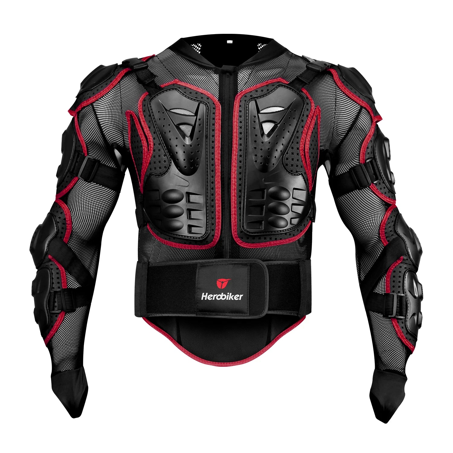 Motorcycle Body Armor Jacket with Neck Protection
