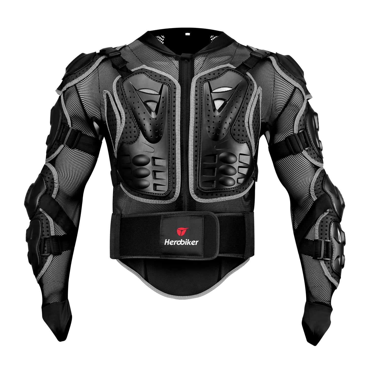 Motorcycle Body Armor Jacket with Neck Protection