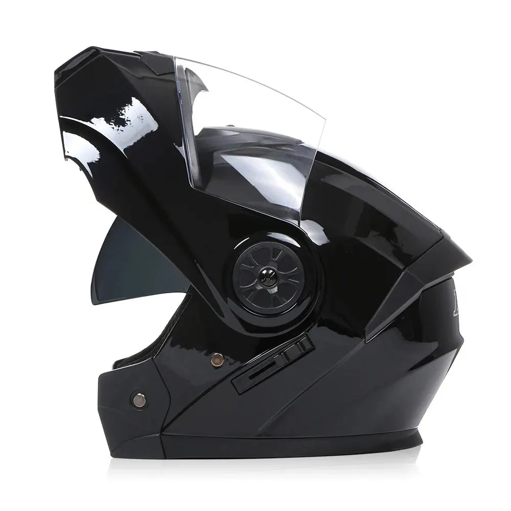 BLD Dual Lens Flip-Up Modular Motorcycle Helmet